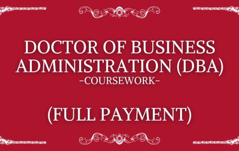DBA Full Coursework