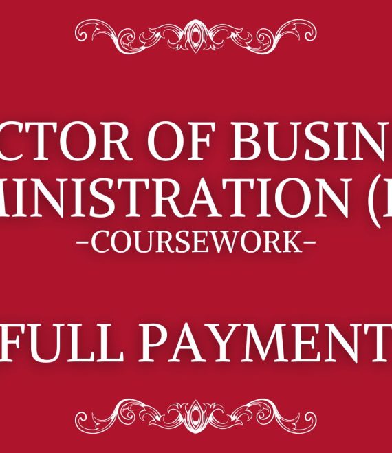 DBA Full Coursework
