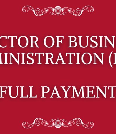 DBA Full Payment