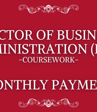 DBA Monthly Coursework