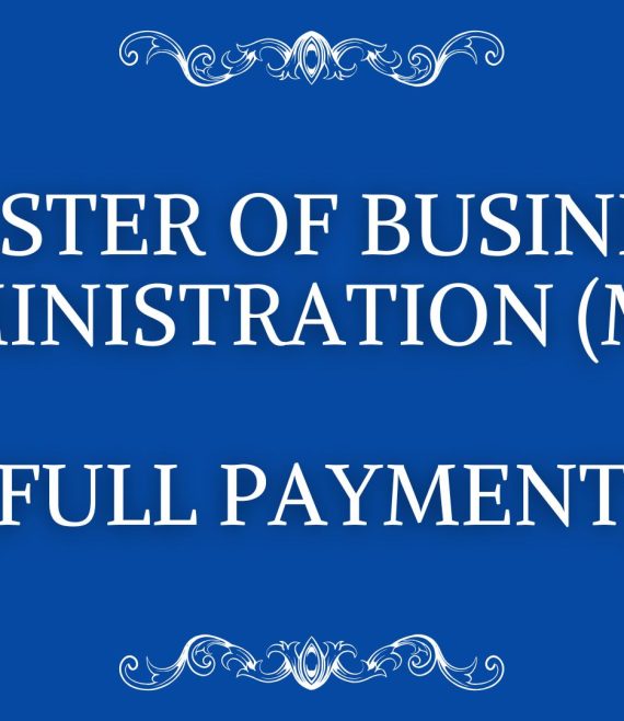 MBA Full Payment