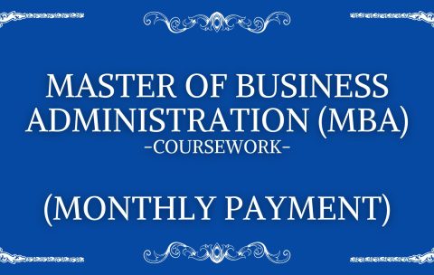 MBA Monthly Coursework