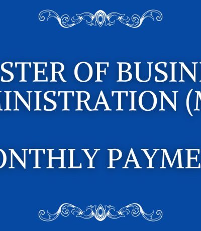 MBA Monthly Payment
